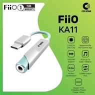 FIIO KA11 / KA-11 PORTABLE DAC / AMP TYPE C OR LIGHTNING TO 3.5MM