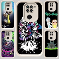 M-100 RickandMorty White Casing for Xiaomi Redmi Note 9 8 9S Pro Max