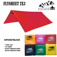 TENDA Flysheet Tent 2x3 M Flysheet/ 3x2 bIvak camping outdoor bivouac/