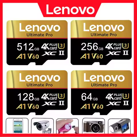 Original-Lenovo Extreme High Speed Micro TF/SD Card 16GB 512GB 256GB 128GB 32GB 64GB 16GB High Speed