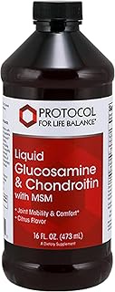 Protocol For Life Balance - Liquid Glucosamine and Chondroitin with MSM - Supports Joint Mobility an