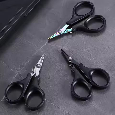 Portable Fishing Line Scissors Multifunction Pliers for PE Carbon Line Braid Cutter Hook Remover Pes