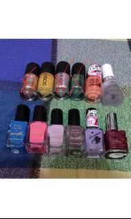 gosh,revlon,barrym,pureice,artcollection nailpolish 指甲油