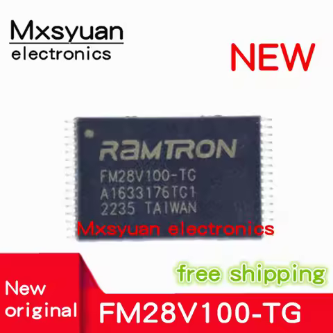 1PCS~10PCS/LOT 100% New original FM28V100-TG FM28V100TG FM28V100 Memory IC 1Mbit Parallel 90 ns TSOP