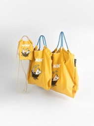 EOFO環保袋姆明聯名劃船款個性大包耐用可水洗折疊輕便刺繡手提