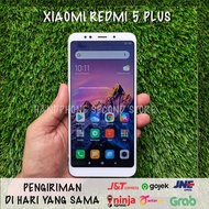Handphone xiaomi redmi 5 plus 3gb ram 32gb internal hp aja second