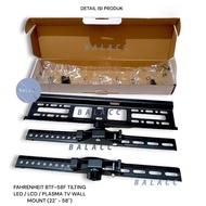 SELLING FAHRENHEIT BTF 58F LED LCD TV BRACKET SIZE 22 - 58 INCH TV BRACKET