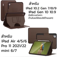 ZUMO Case เคส iPAD Air 4 / 5 / 6 / 7 / 11 2024 Pro 11 2021/22 Gen 10 10.9 mini 6 / 7 / iPad A16 Gen 