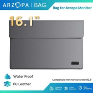 Asz-001 ARZOPA 16.1" Bag Portable Sleeve Bag, Water Proof PU Leather Case For Travel Monitor Laptop,