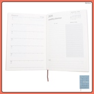 2026 Daily Work Plan Pad 2025 Notebooks Monthly Planner School Agenda Conference daneuo