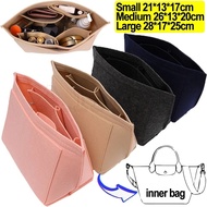 Multi-Pocket Portable Travel Purse Organizer Multi-purpose Felt Cloth Insert Bag for Women Handbag Make up Storage Bag Cosmetic Insert Bags fit all Bag Longchamp Bag Liner Bag