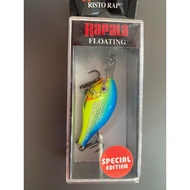 ✨ห้ามพลาด✨ เหยื่อ Rapala Risto RAP Rapala Floating เหยื่อ RAPALA RISTO 4CM. (RR4)    KM4.24601[ส่งฟร