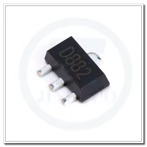 10PCS 2SD882 D882 3A 30V NPN SOT-89 SMD CHIP Transistor