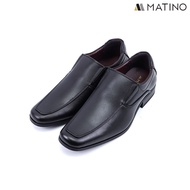 MATINO SHOES รองเท้าชายคัทชูหนังแท้ รุ่น MC/B 1163 - BLACK