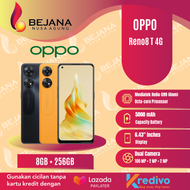 OPPO Reno8 T 4G ( 8GB + 256GB ) Garansi Resmi