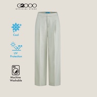 G2000 กางเกงสูทสำหรับผู้หญิง Straight Leg รุ่น 5125109352 GREEN