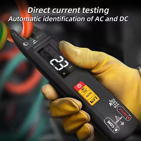 BSIDE U1 U0 Digital Clamp Multimeter Rechargeable Display 6000 Auto Current Voltage Non Contact Hz T