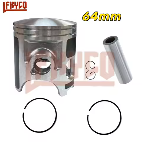 Motorcycle Engine Accessories STD 64mm Piston Ring Pin Set Kit for YAMAHA BANSHEE 350 YFZ350 YFZ 350