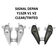 LAMPU SIGNAL DEPAN CLEAR TINTED Y15 Y15ZR YSUKU V1 V2