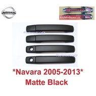 Matte Black Door Handle Cover Nissan Navara D40 2005-2014 Old Model Hand Pull Navara D40 Accessories
