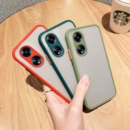 Case OPPO A98 5G Shockproof Matte Color Button A98