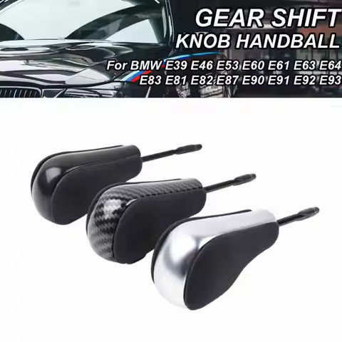 Automatic AT Short Long Gear Stick Car Shift Gear Knob For BMW E81 E82 E87 E90 E91 E92 E93 E36 E38 E
