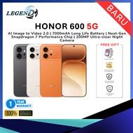 Honor 600 5G (12GB+512GB) Original Smartphone | AI Image to Video 2.0 | 200MP Camera | 7000mAh Batte