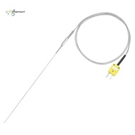 K Type Thermocouple with Plug, Meter Temperature Sensor Probe -50 to 1100°C,3.3ft Wire