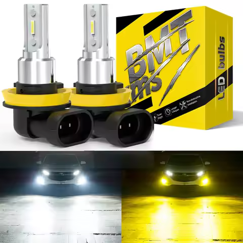 BMTxms Canbus H11 H8 LED Fog Light H10 H16 5202 PSX24W 2504 9006 HB4 9005 HB3 880 881 H27 LED Car DR