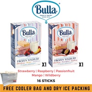 [Bundle of 2 party boxes] Bulla Frozen Yoghurt Ice Cream (16 sticks) with FREE Cooler Bag and Dry Ic