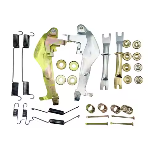Y91A-For Nissan D22 4WD For Nissan Frontier 44200-37G10 1 Set Car Rear Brake Shoes Adjuster Repair K