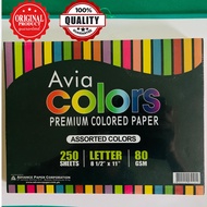AVIA Colors Premium Colored Paper 250sheets/ream 8.5x11in 80gsm