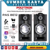 Polytron PAS8E12 Speaker Bluetooth Karaoke PAS 8E12