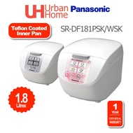 Panasonic Microcomputer Jar Rice Cooker (1.8L) SR-DF181/SR-DF181PSK/SR-DF181WSK