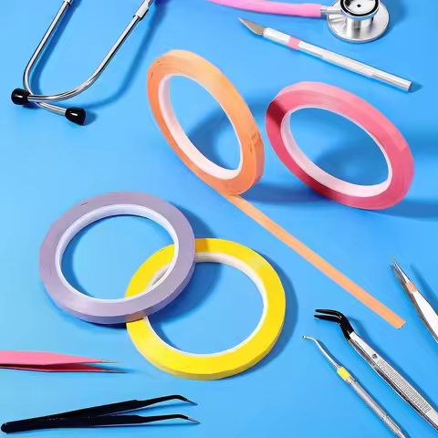 1 Roll Dental Instruments Tapes Autoclave Tape 10 Colors Surgical Autoclavable Marla Gum Tape 150° F