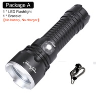 HaixnFire DV59สีเหลืองไฟฉายดำน้ำ XHP70กันน้ำ5000 Lumens Scuba Diving Torch