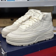 Sneakers REEBOK Club C Geo Mid - White/Chalk | 100074481 | BNIB 100% Original Store High Sole