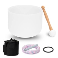 Crystal Bowl 8-inch 432Hz Singing Bowl Standard Sound Mai Ying Crystal Meditation Instrument Song Th