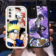 Z-25 Anime Naruto Akatsuki White Black Casing for Samsung Galaxy F02S A02 A03 Core A02S M02S A03S Ca