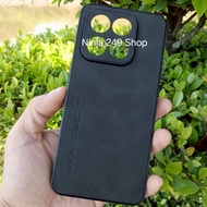 เคส สำหรับ Honor X7D 4G / X7D 5G แบบซิลิโคนกันกล้อง+ลายหนังกลับ #X7d 4G/5G