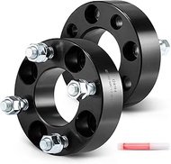 SCITOO 2pcs 4x4 Wheel spacers 1.5" Bore 66mm Studs 1/2" 4Lug Wheel Spacers No Hubcentric Fit for Clu