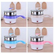 Multi Cooker Grill Hot Pot, 4 in 1 NonStick Ceramic Multi Cooker Grill Hot Pot Mini Rice Cooker