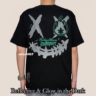 RIC Ricky is Clown Dormant Night Burning Glow Reflective TeeDAY