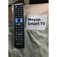 Weyon TV Remote Control Weyon Smart TV Remote Control Weyon Smart TV Remote Control with 32wdsnbx