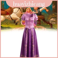 Tangled Rapunzel Costume For Children With Satin Material For Cosplay And Costume Parties