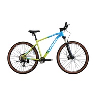 HomePro จักรยานเสือภูเขา  M1000P สีน้ำเงิน/เขียว แบรนด์ TRINX