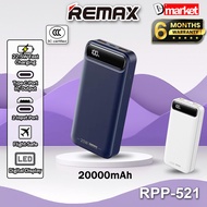 【3C Certified】 Remax RPP-521 10000mAh Powerbank 22.5W Fast Charging Power Bank Slim Pawer Bank Remax