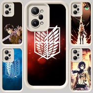 M-112 Attack on Titan White Casing for Xiaomi Redmi Note 12 poco F6 F5 X5 14 14T Pro 5G