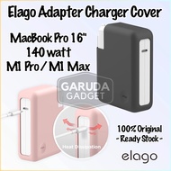 Elago Case Charger MacBook Pro 16 inch M1 Pro Max 140w Cover Adapter Premium Silicone Original New