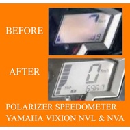 polarizer spedometer Vixion new sunburn positif/negatif